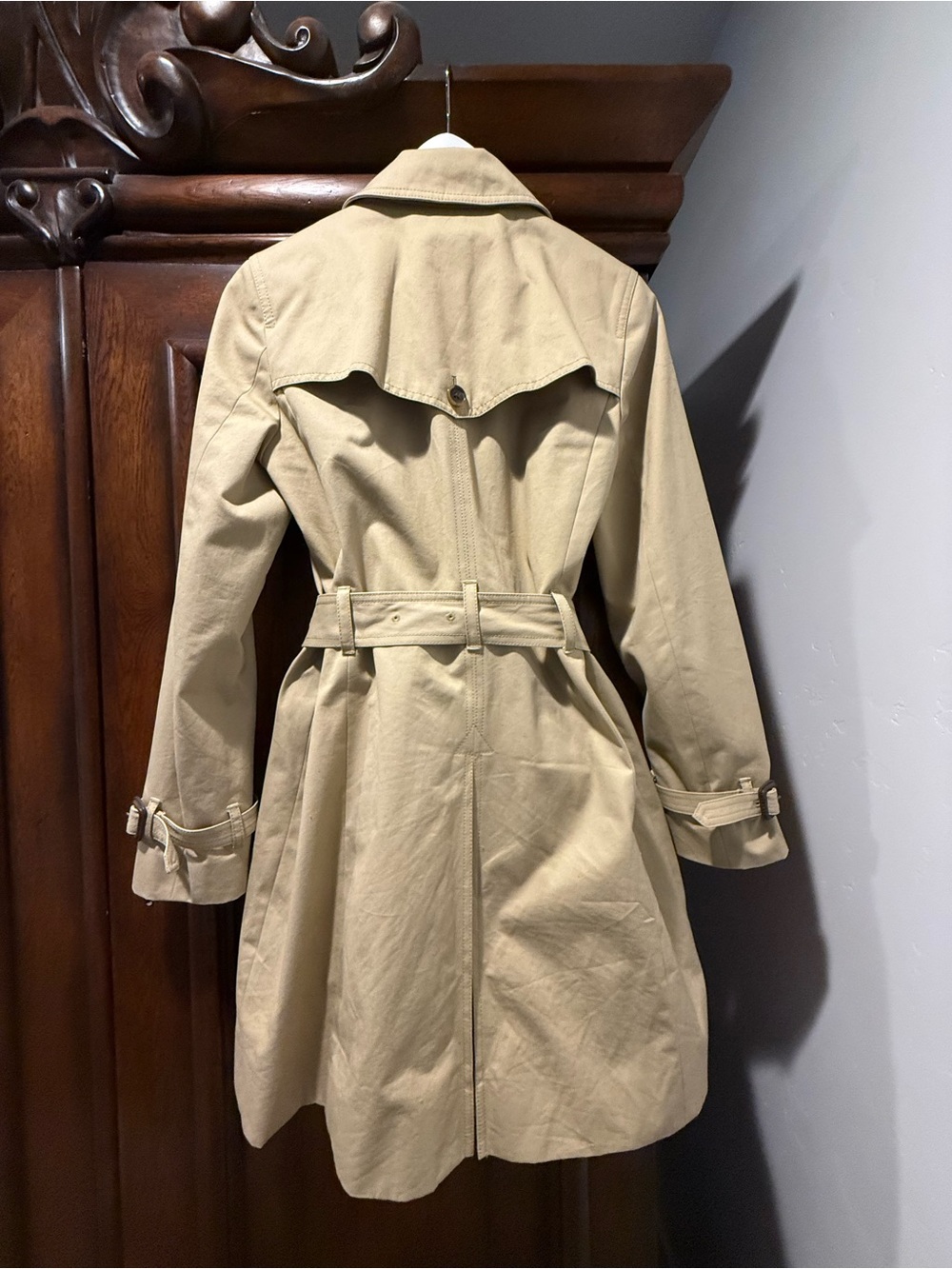 J.Crew Collection Classic Icon Trench Coat with Belt - Picture 5 of 6